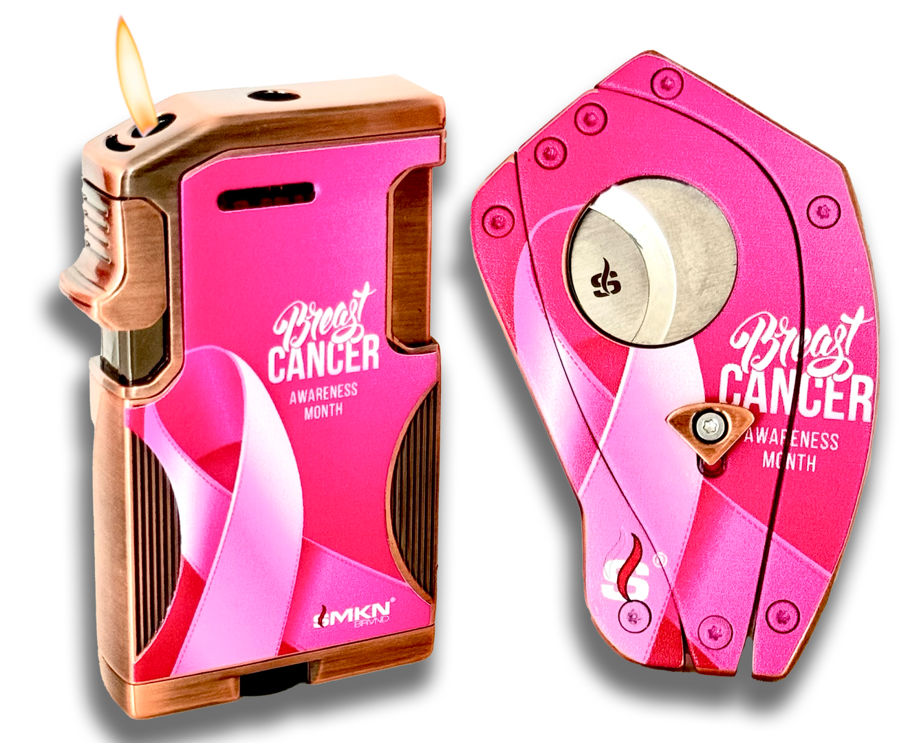 Ergo & DOS LE Cutter & Lighter Breast Cancer Awareness Month Gift Pack