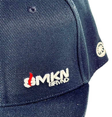 Navy Blue SMKN logo SnapBack Cap