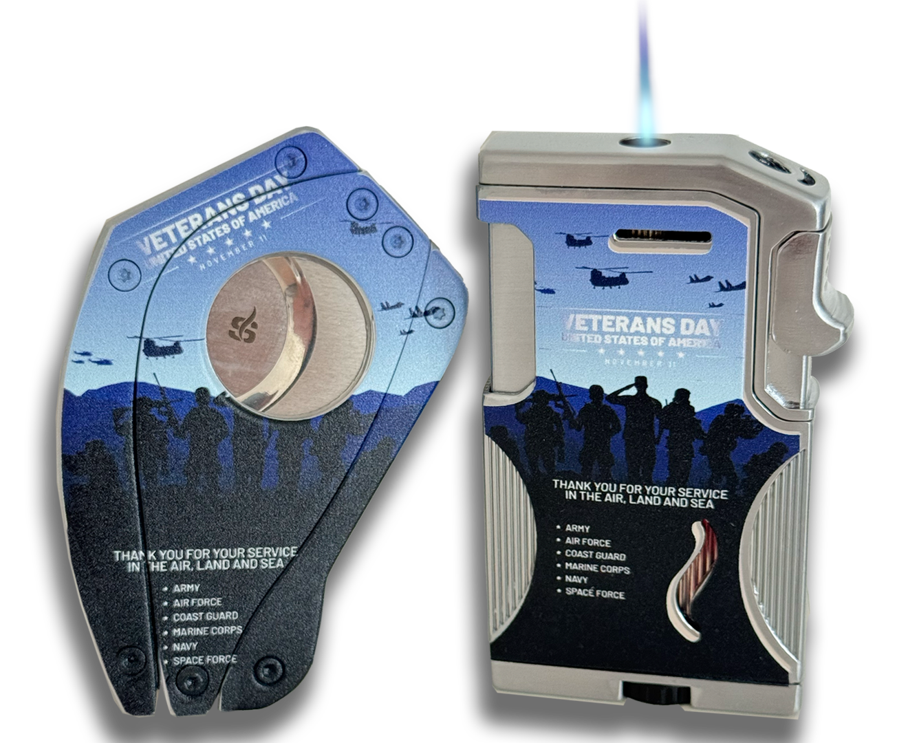 Ergo & DOS LE Cutter & Lighter Veterans Day Gift Pack